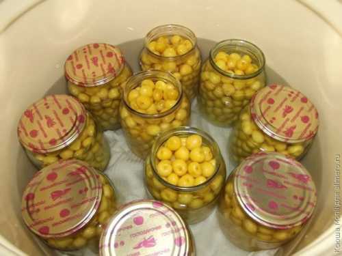 Повидло из черешни