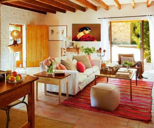 Добавить колорита поможет цветовая гамма