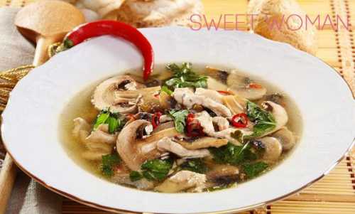 В конце превращаем угощение в пюре