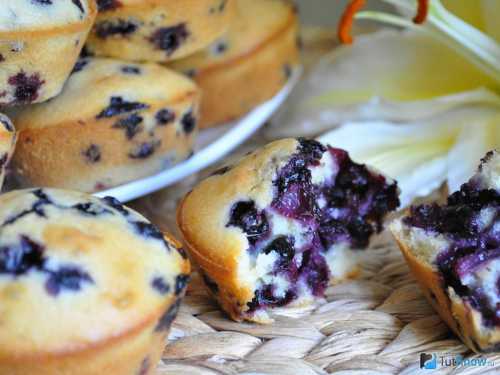 Рецепты кексов с черникой, секреты выбора