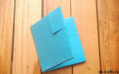 Как сделать кошелек из бумаги: мастер
