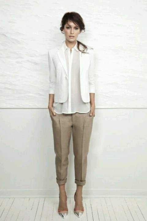На первый взгляд, белые брюки кажутся довольно маркими и не практичными