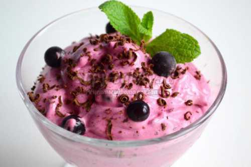 Смородиновый мусс