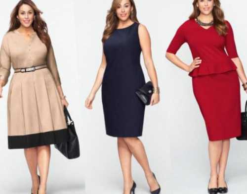 Ярко, романтично, женственно такой стиль диктует мода для полных женщин в году