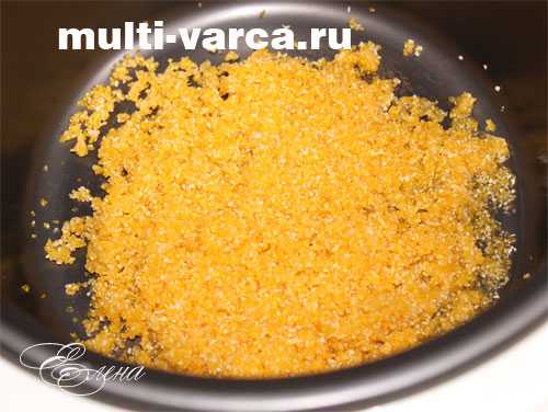 Варить кашу нужно на режиме