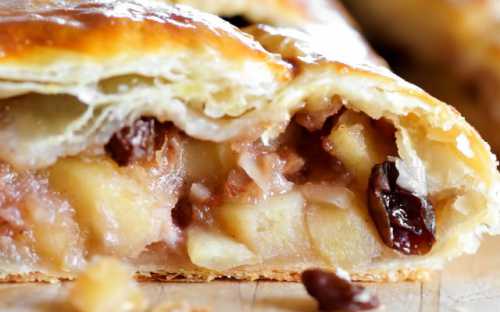 Соединяем с порезанными кусочками яблоками, предварительно замоченным в тёплой воде изюмом, соком и цедрой лимона