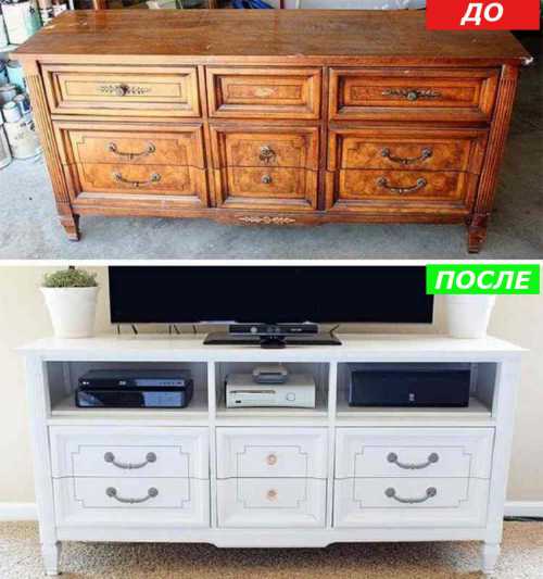 Не спеши выбрасывать старую мебель