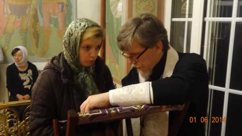 В рождественскую ночь совершается праздничная