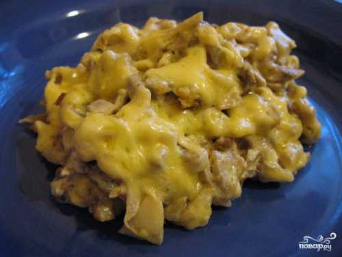 Жульен на сковороде