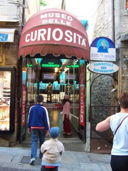 Музей курьезов, Museo delle Curiosità