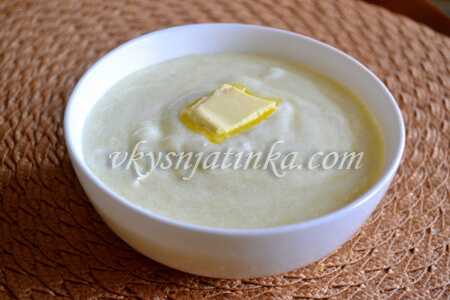 Манная каша на молоке без комочков