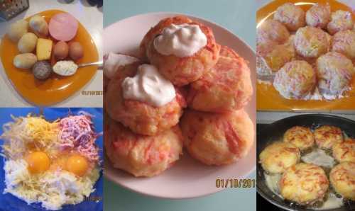 Картофельные биточки