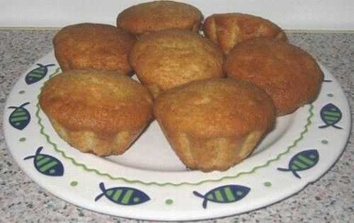 Простые кексы в формочках