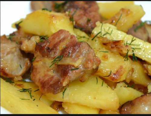 Рецепты свинины с картошкой в мультиварке,