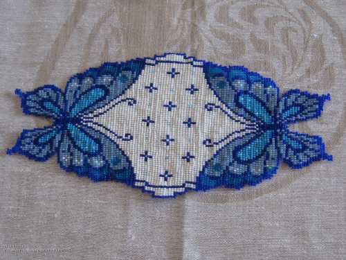 Салфетки из бисера