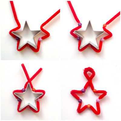 Как сделать ёлочку из синельной проволоки фото: